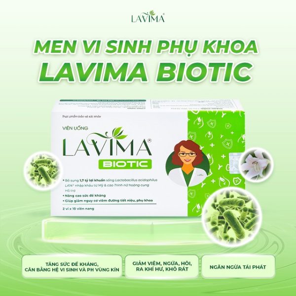 Viên Uống Men Vi Sinh LAVIMA BIOTIC